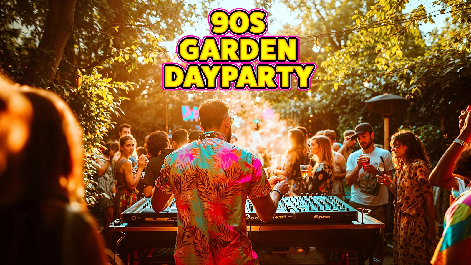 90s Garden Day Party: High Wycombe 🌿 at Labyrinth Bar & Club High Wycombe