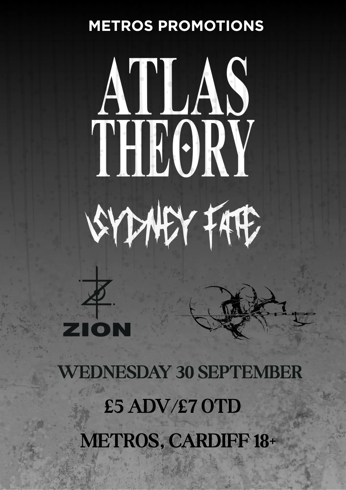 Metros Promotions Presents: Atlas Theory and Guests. at Metros