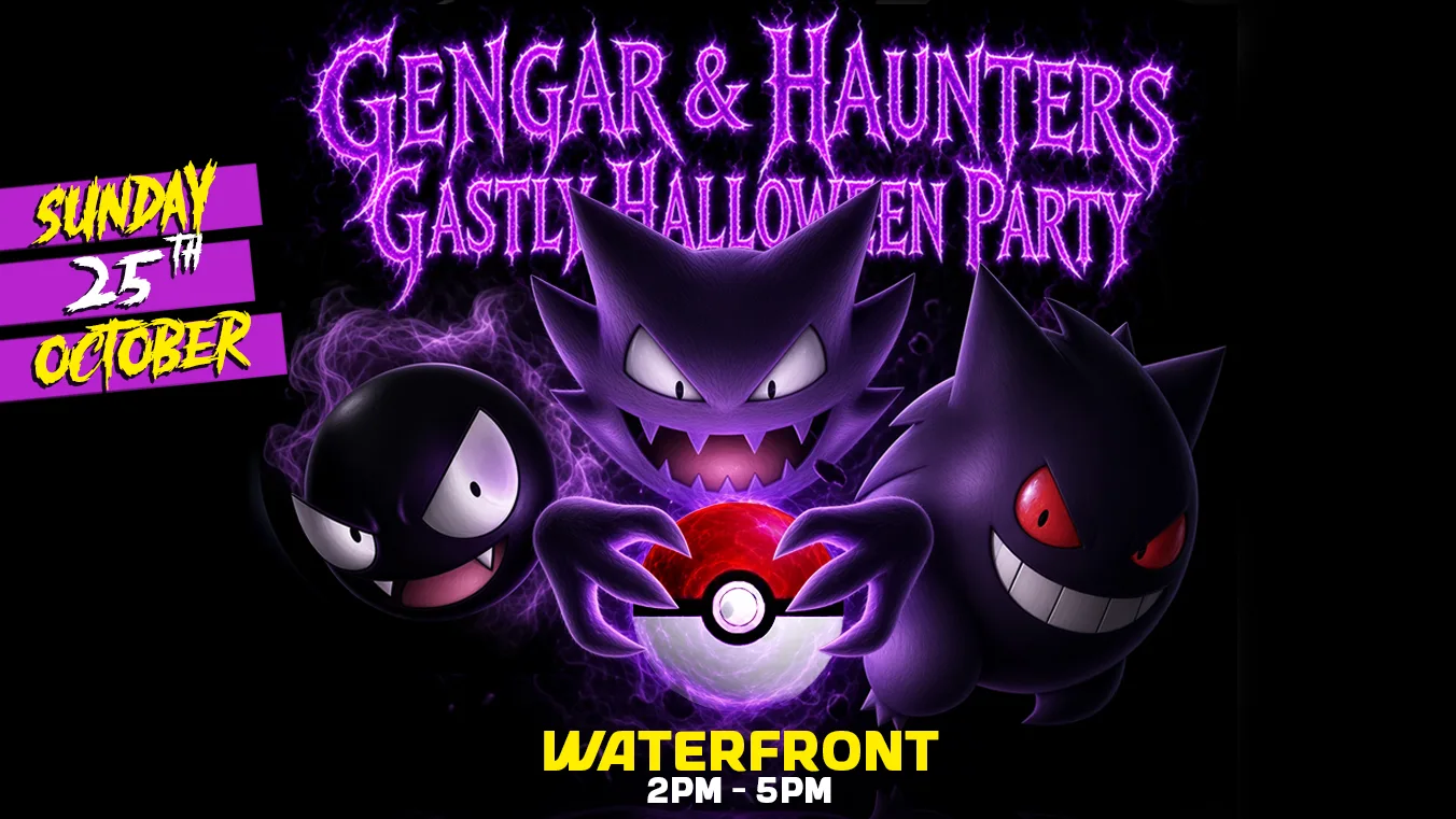 GENGAR & HAUNTER’S GASTLY FAMILY HALLOWEEN PARTY! at Waterfront Hull
