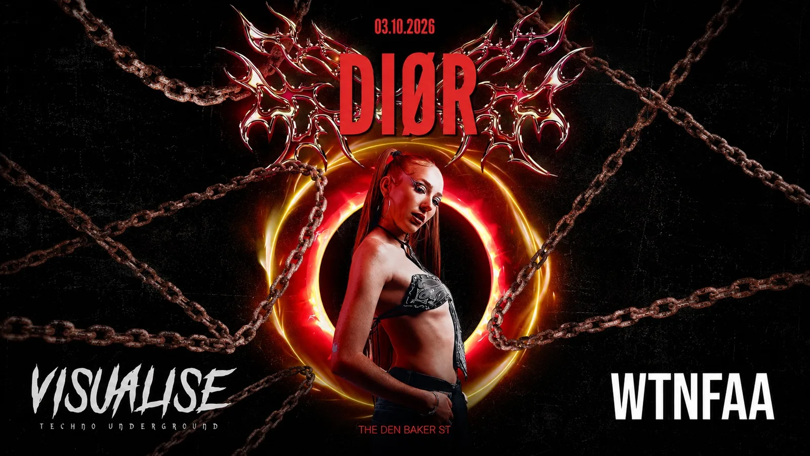 DIØR MIDDLESBROUGH WTNFAA X VISUALISE TECHNO