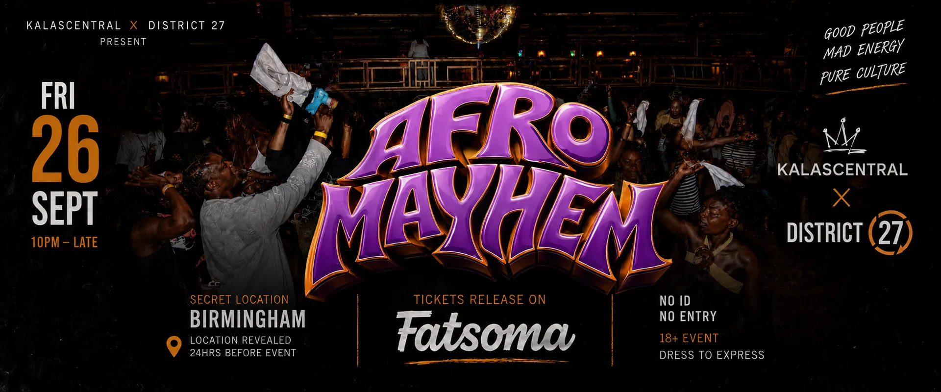 Afro Mayhem at New Street