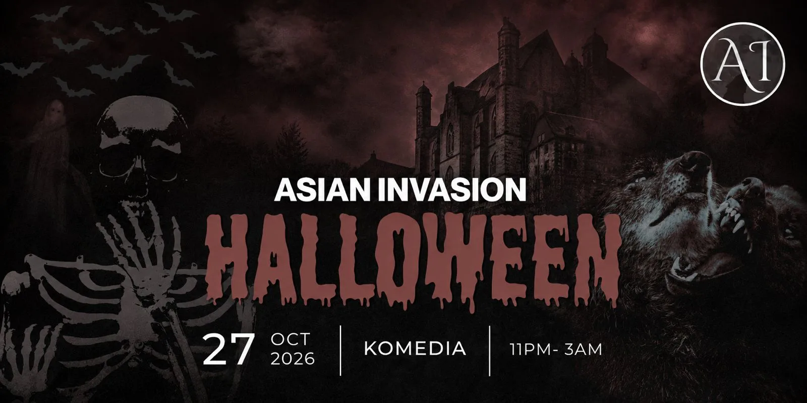 Bath: Asian Invasion Halloween