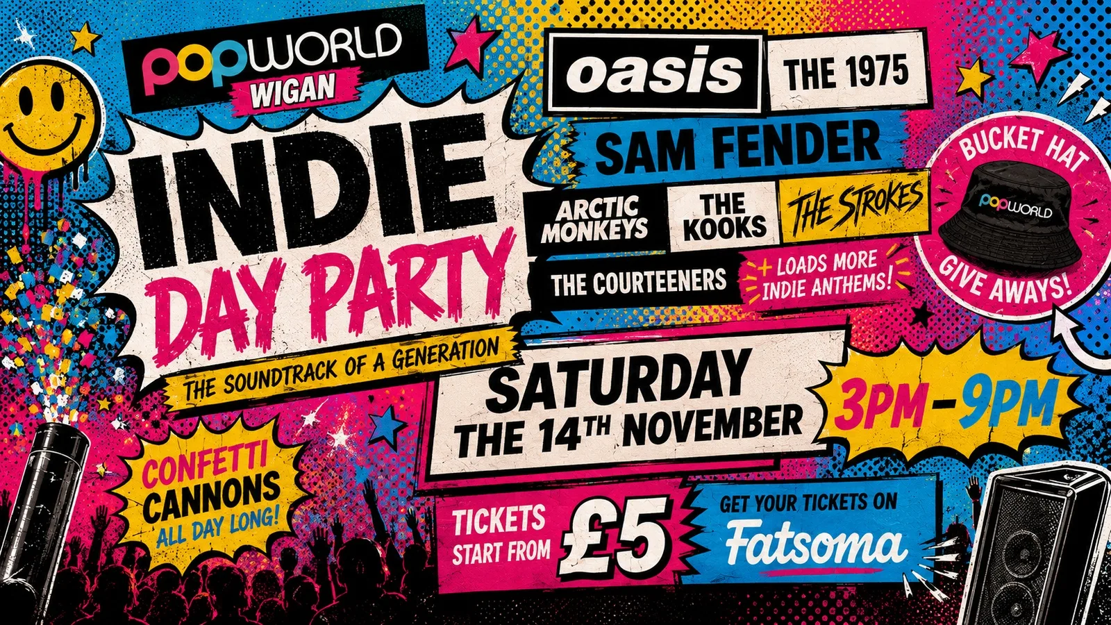 Indie Day Party at Popworld Wigan