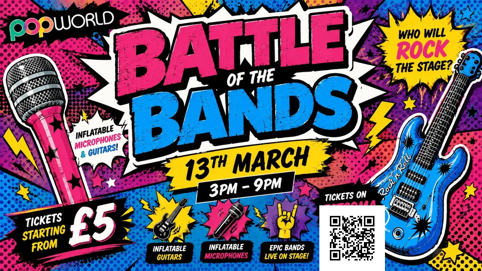 Battle Of The Bands at Popworld