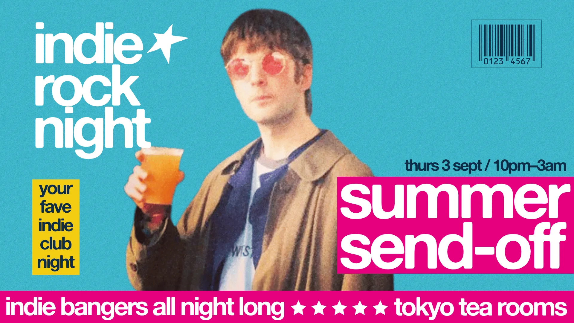 Indie Rock Night ∙ SUMMER SEND OFF PARTY @ Tokyo Tea Rooms *2 £4 TICKETS LEFT* at Tokyo Tea Rooms