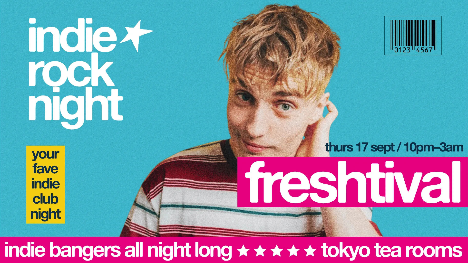 indie rock night ∙ FRESHTIVAL 2026 @ tokyo tea rooms | canterbury freshers party *27 £5 TICKETS LEFT*