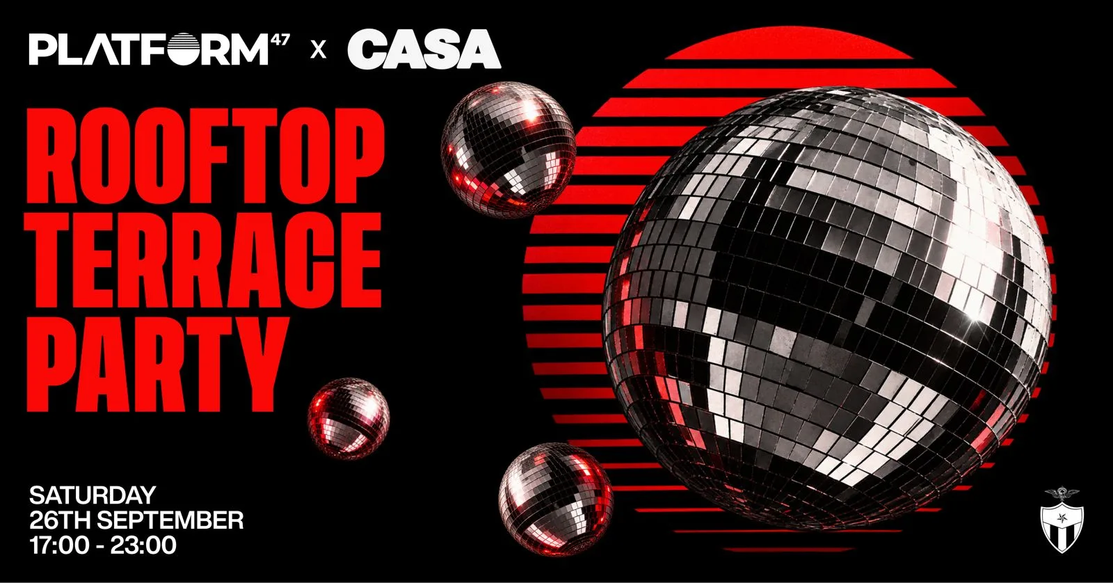 Platform47 x CASA | Rooftop Terrace Party | Saturday 26th September at Revolución de Cuba Newcastle