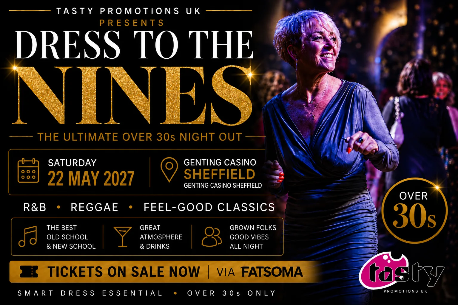 Dress To The Nines – Smart · Stylish · Elegant May 22nd at Genting Casino Sheffield