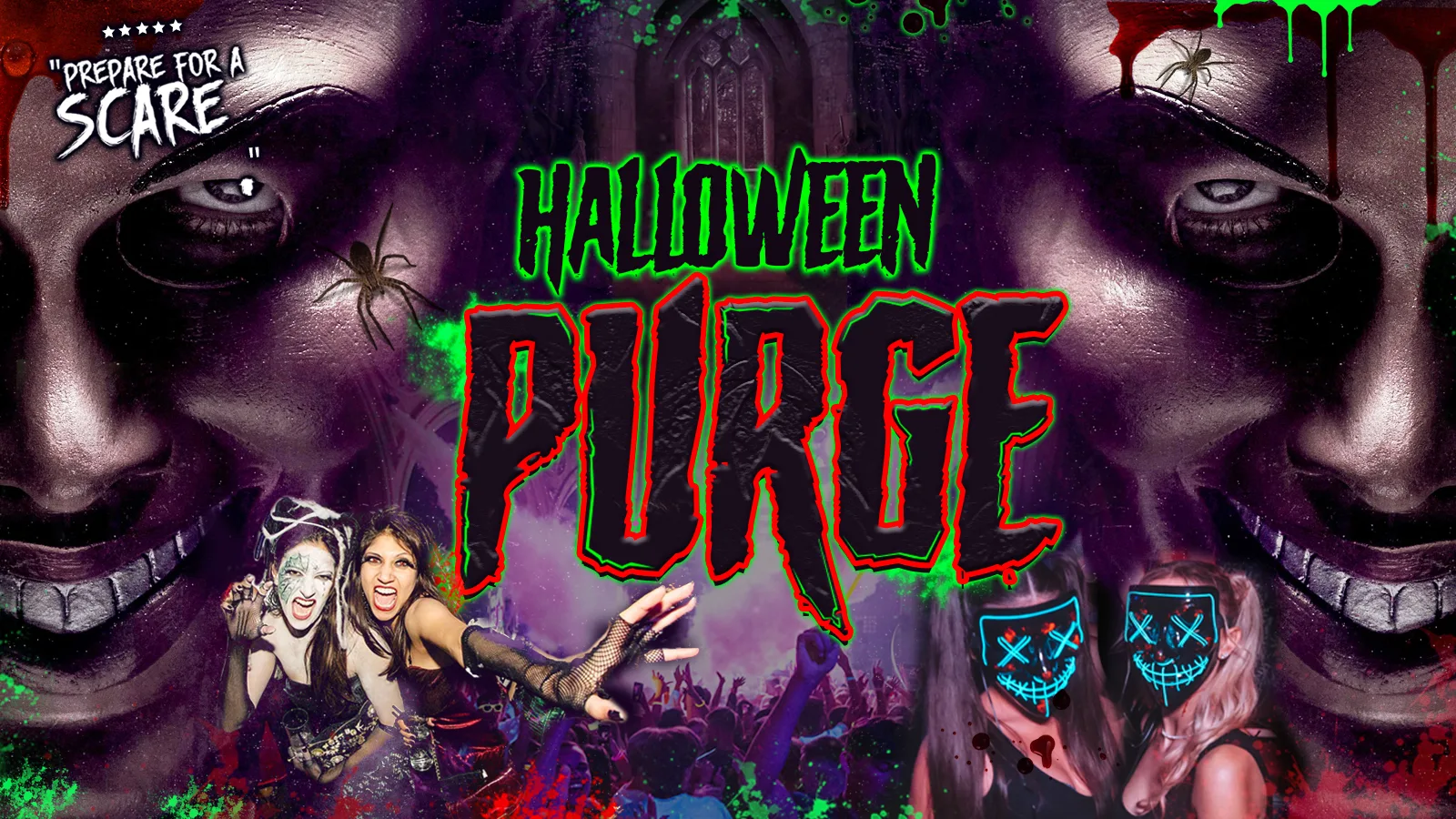 HALLOWEEN PURGE🩸 Oxford's Biggest Halloween Event 🎃