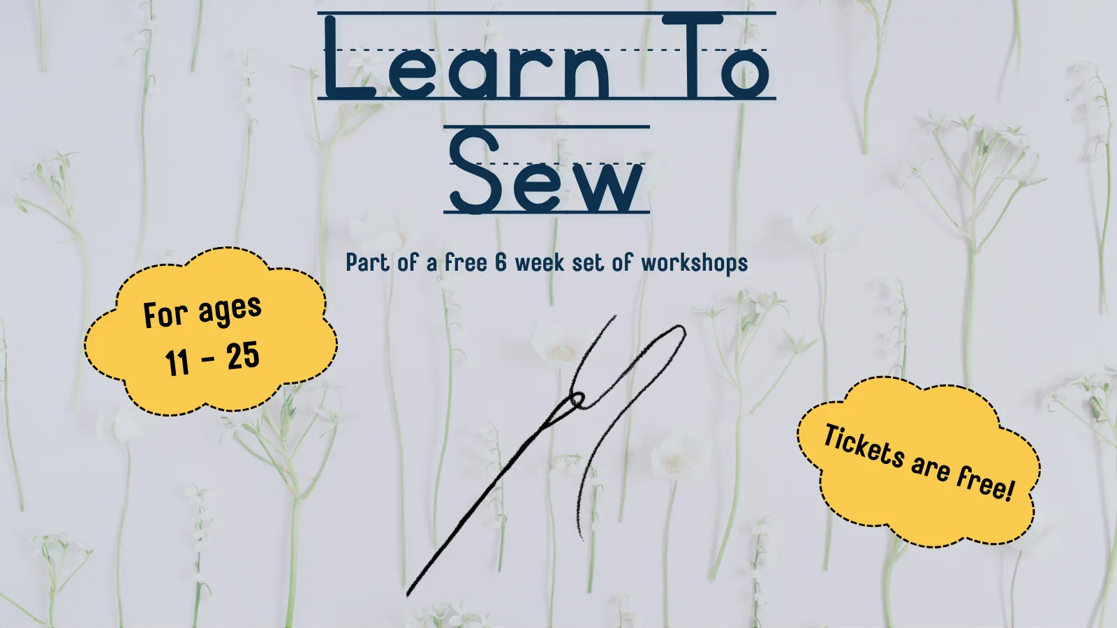 Learning to Sew (11-25 year olds) at ReMode