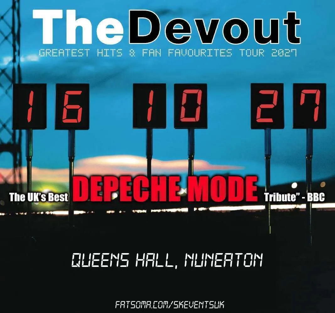 The Devout - Depeche Mode Tribute Act - Queens Hall, Nuneaton