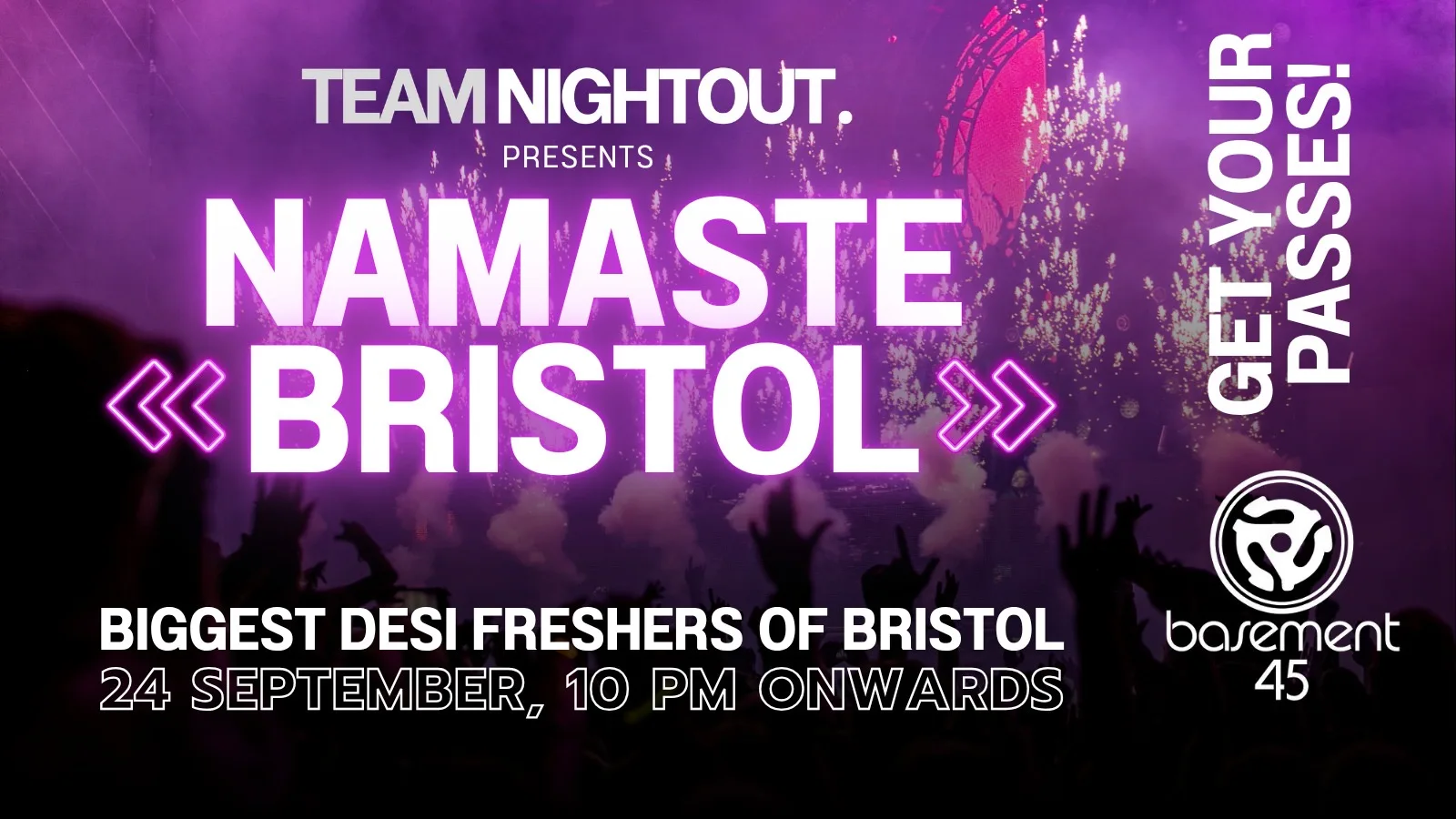 Bollywood FRESHER'S Night Bristol 2026 | Namaste Bristol