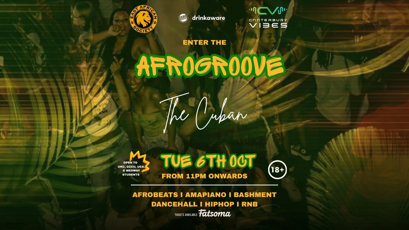🔥 ENTER THE AFROGROOVE at The Cuban
