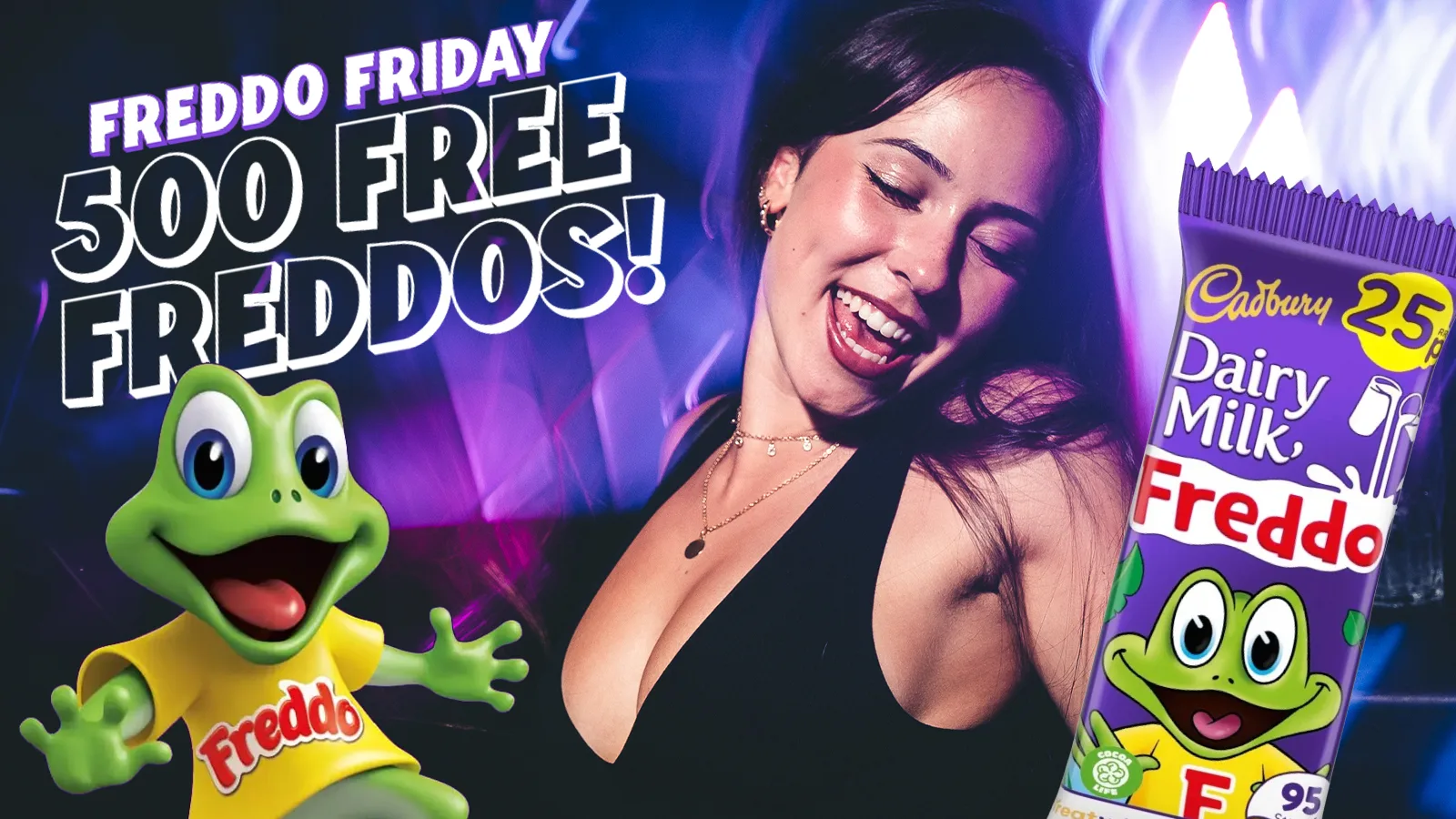 🐸 FREE FREDDO FRIDAY 🐸 2010’S PARTY ☀️ HOT MED SUMMER ⛱️ POP / CHART / HOUSE ALL NIGHT 💥 £4 DBL VODKAS & MIXER EVERY FRIDAY💥 at ELECTRIK WAREHOUSE