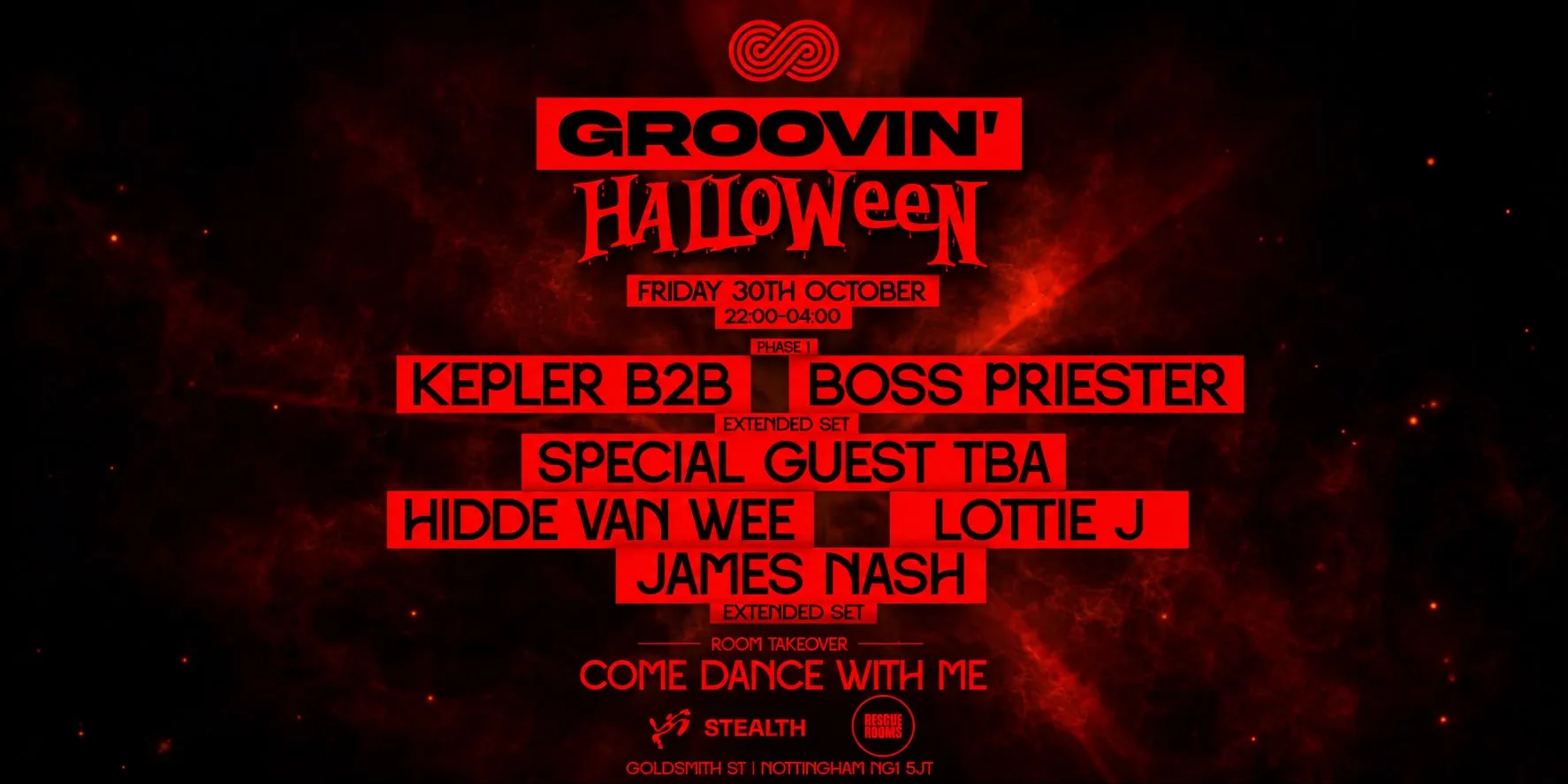 GROOVIN X CDWM : HALLOWEEN @ STEALTH at Stealth