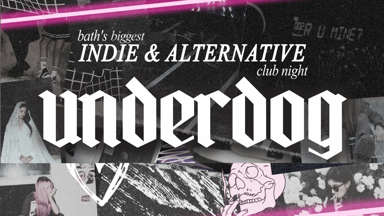 UNDERDOG: INDIE & ALTERNATIVE FRESHERS PARTY at Komedia