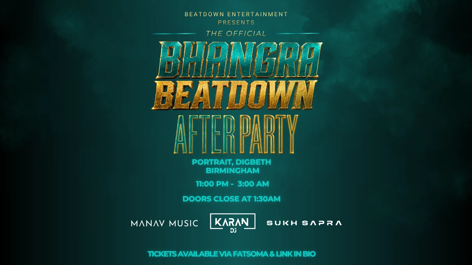 OFFICIAL BHANGRA BEATDOWN AFTER PARTY