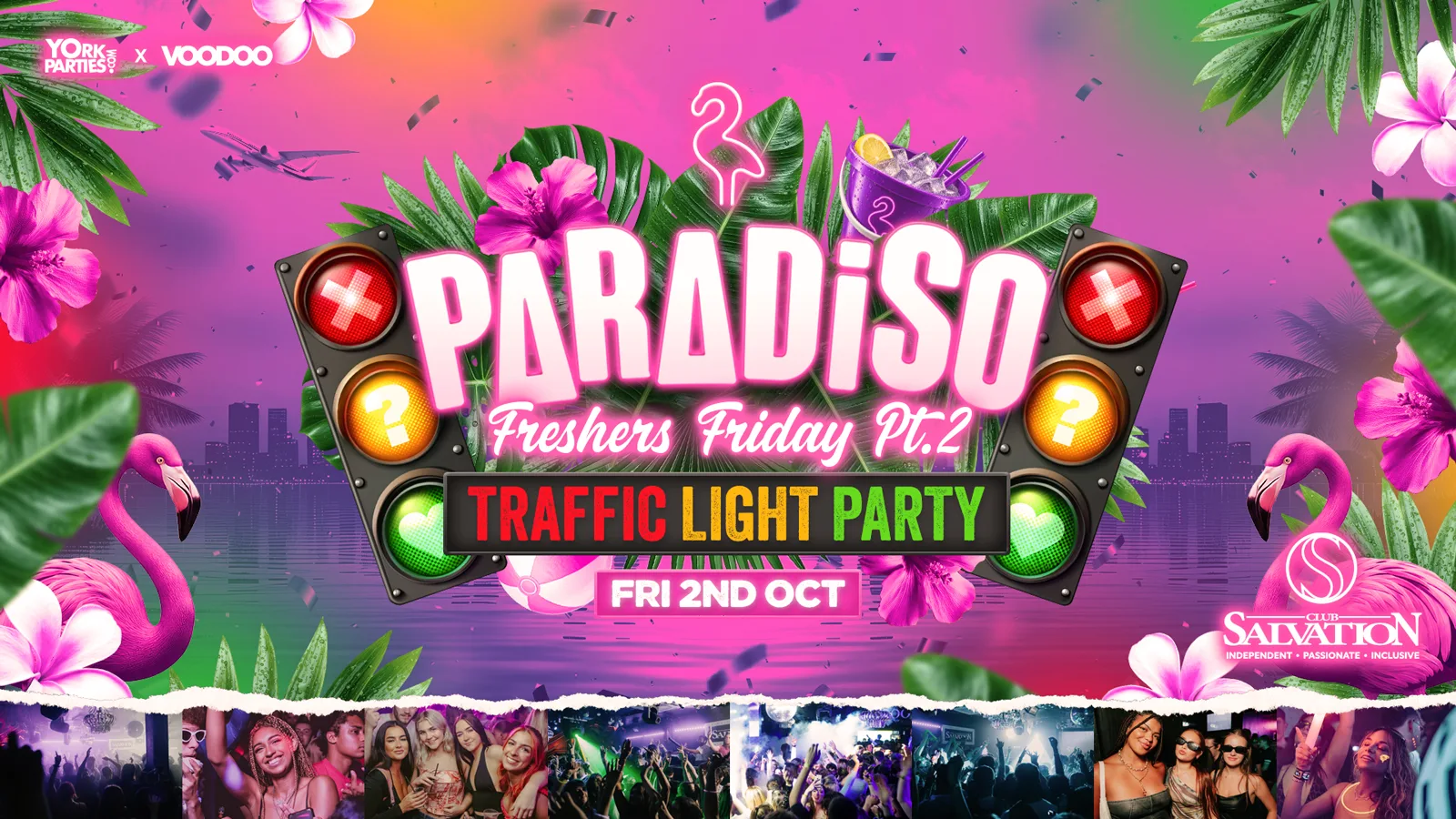 PARADISO FRIDAYS Freshers Friday Part 2 🚦🦩 at Club Salvation