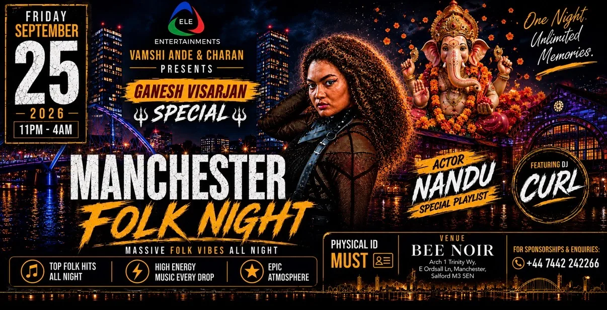 Manchester FOLK NIGHT by ELE.ENTERTAINMENTS