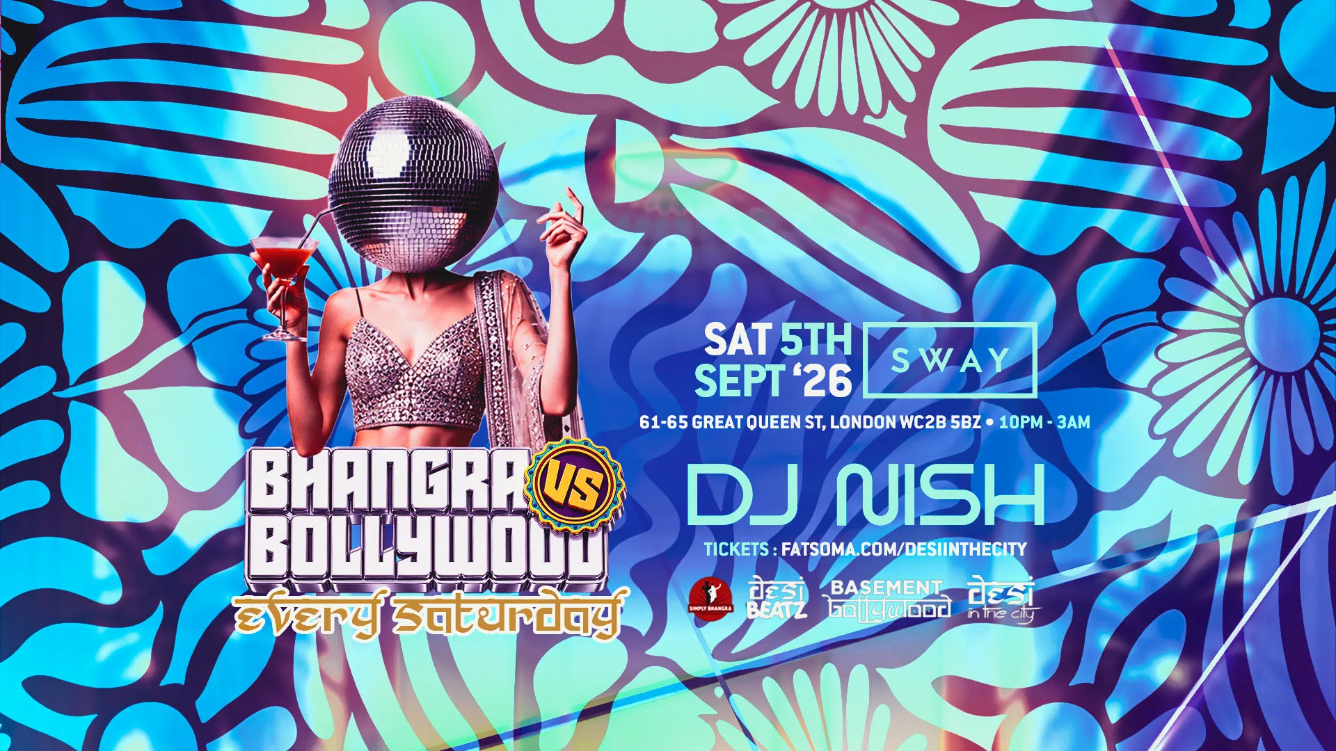 BHANGRA vs BOLLYWOOD! | 05.09.26 | SWAY BAR LONDON at Sway Bar