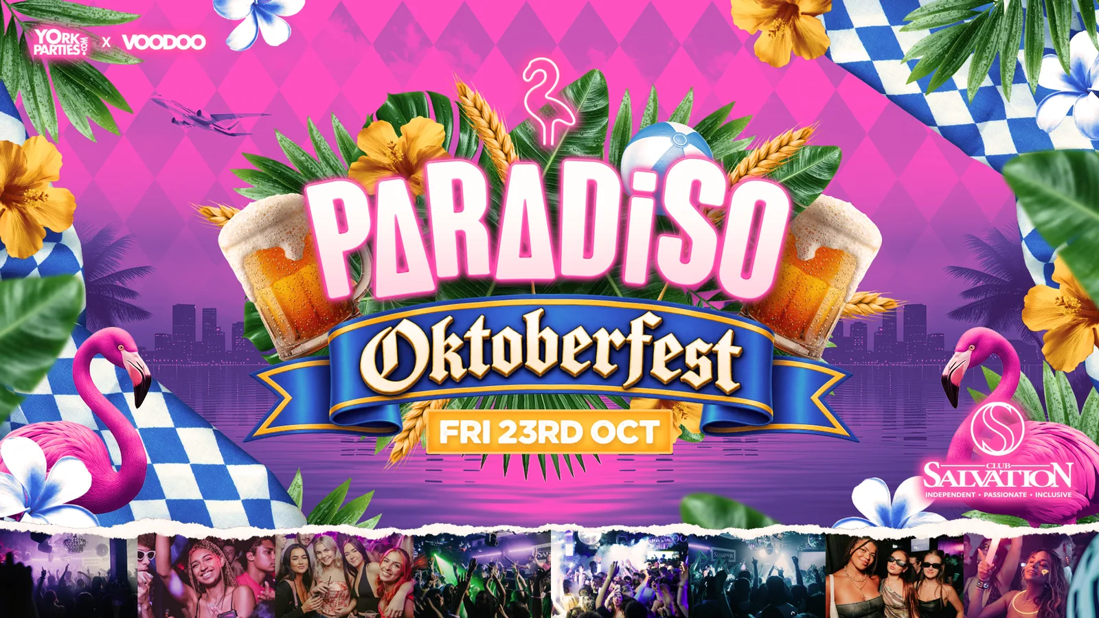 PARADISO FRIDAYS OKTOBERFEST special 🍻🎪 at Club Salvation