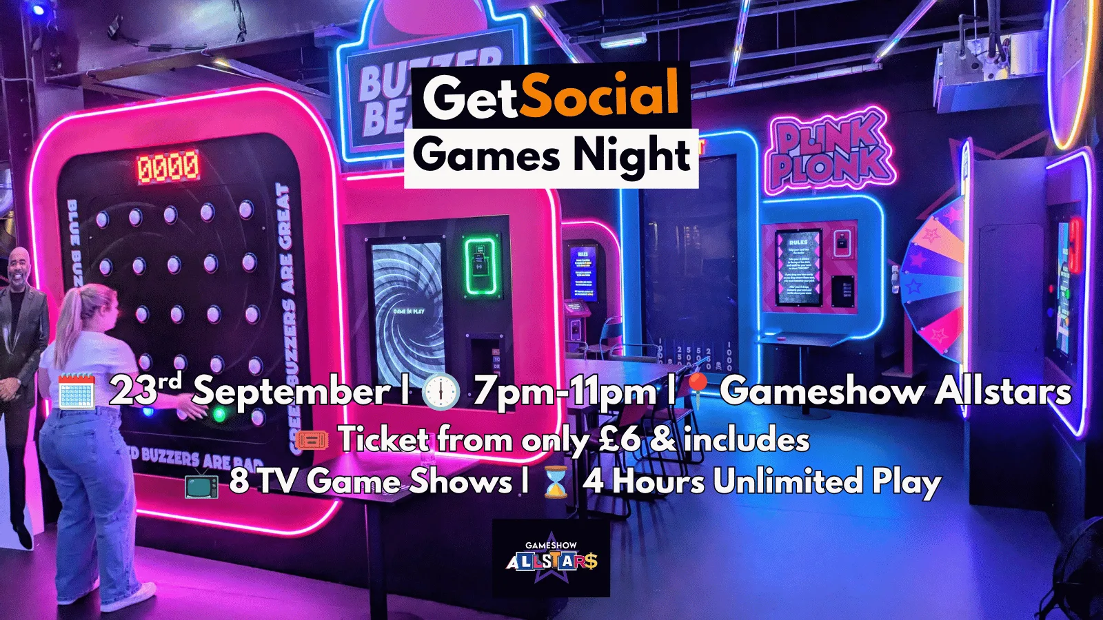 GetSocial Games Night | Meet New People & Make Friends (20s–40s) 📺