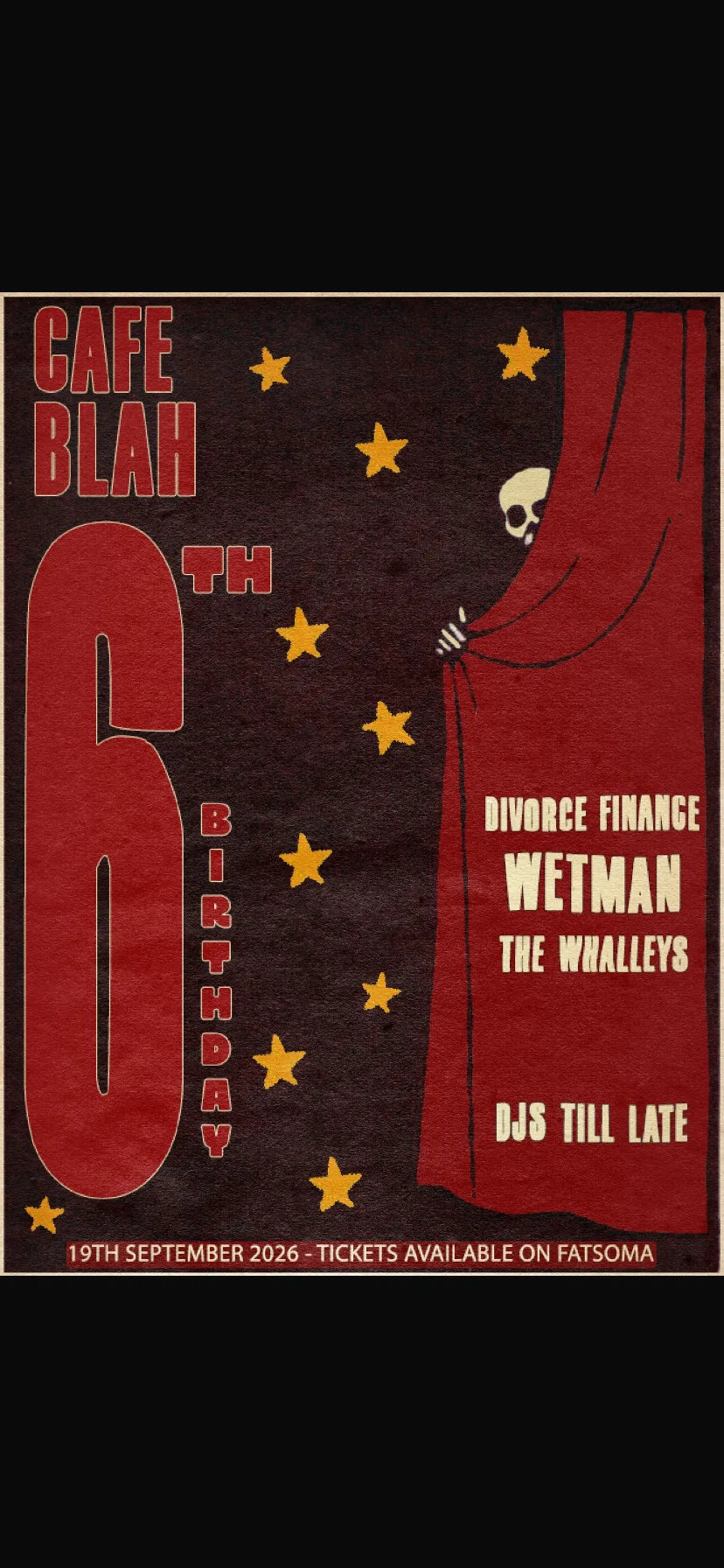 Blah 6th Birthday Bash