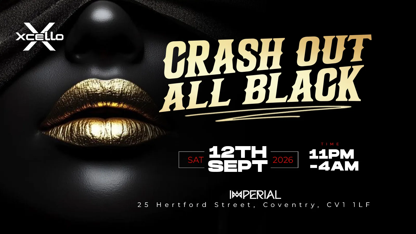 CrashOut - ALL BLACK