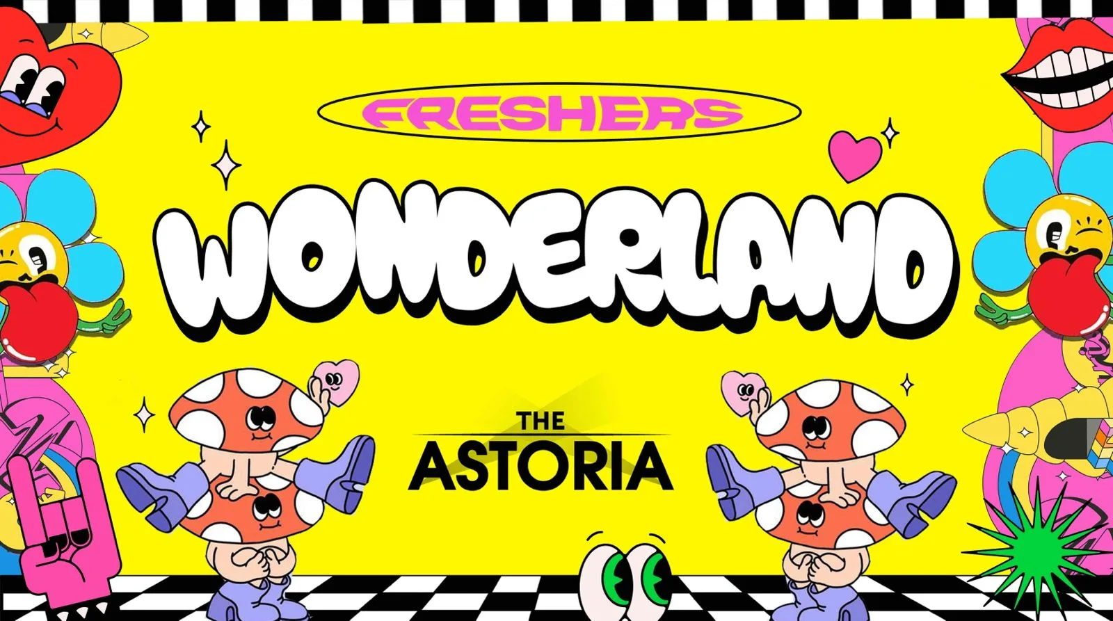 ☮️ PORTSMOUTH OFFICIAL ABBA  FRESHERS WONDERLAND - ELROW STYLE ABBA FESTIVAL