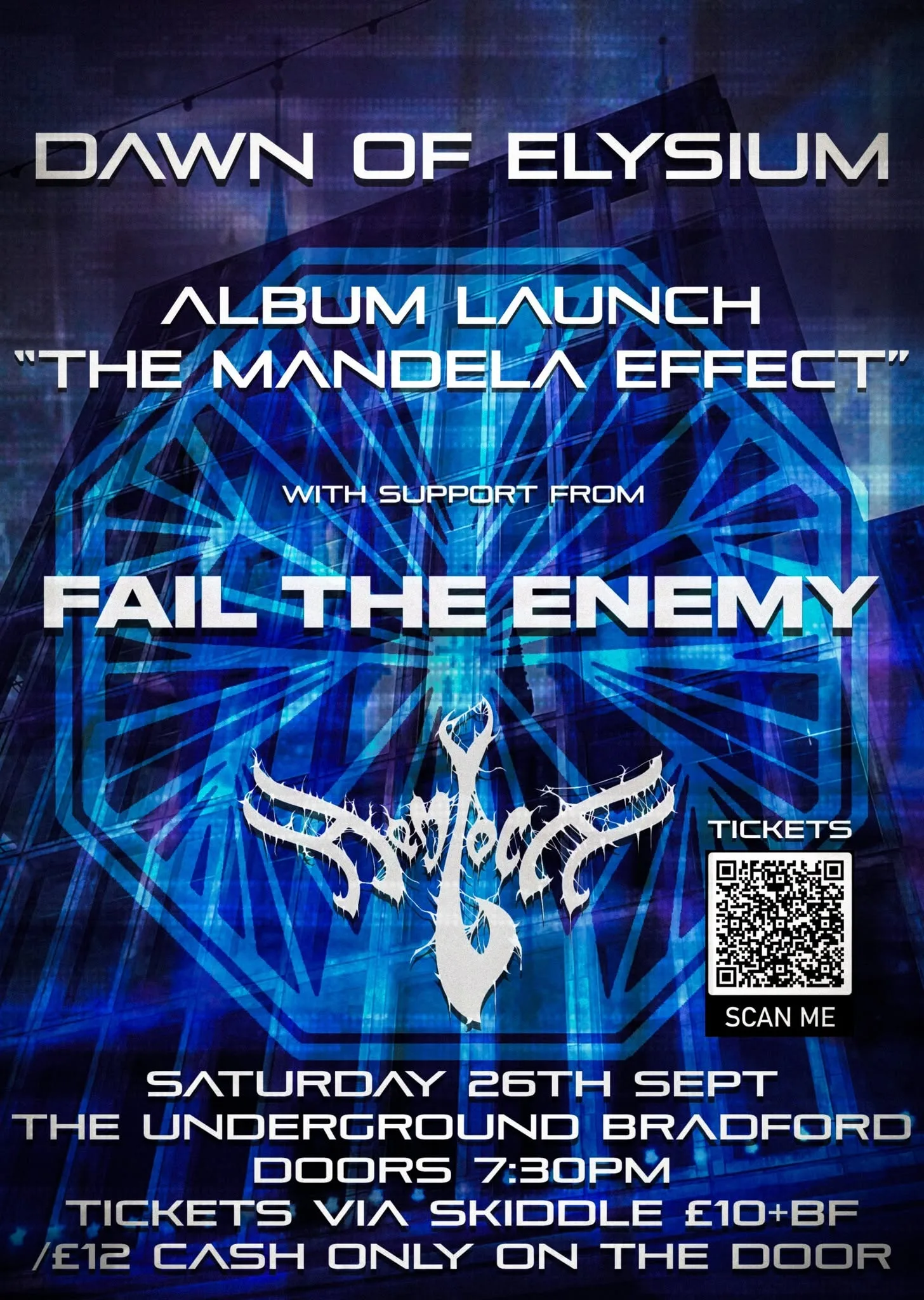 Dawn Of Elysium Album Launch plus Fail The Enemy // Hemlock at The Underground