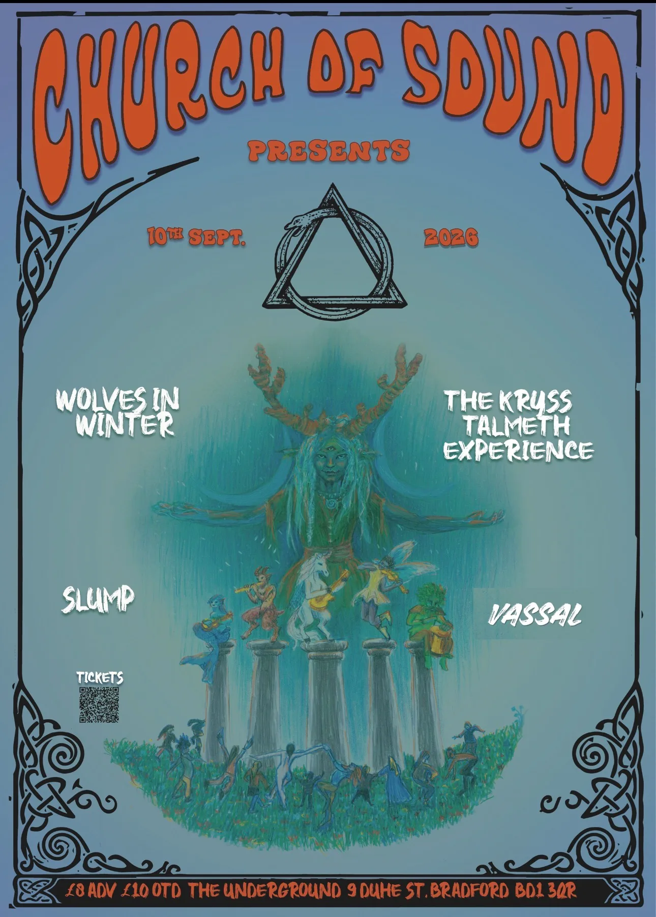 Church of Sounds presents Wolves In Winter // The Kryss Talmeth Experience // Slump // Vassal at The Underground