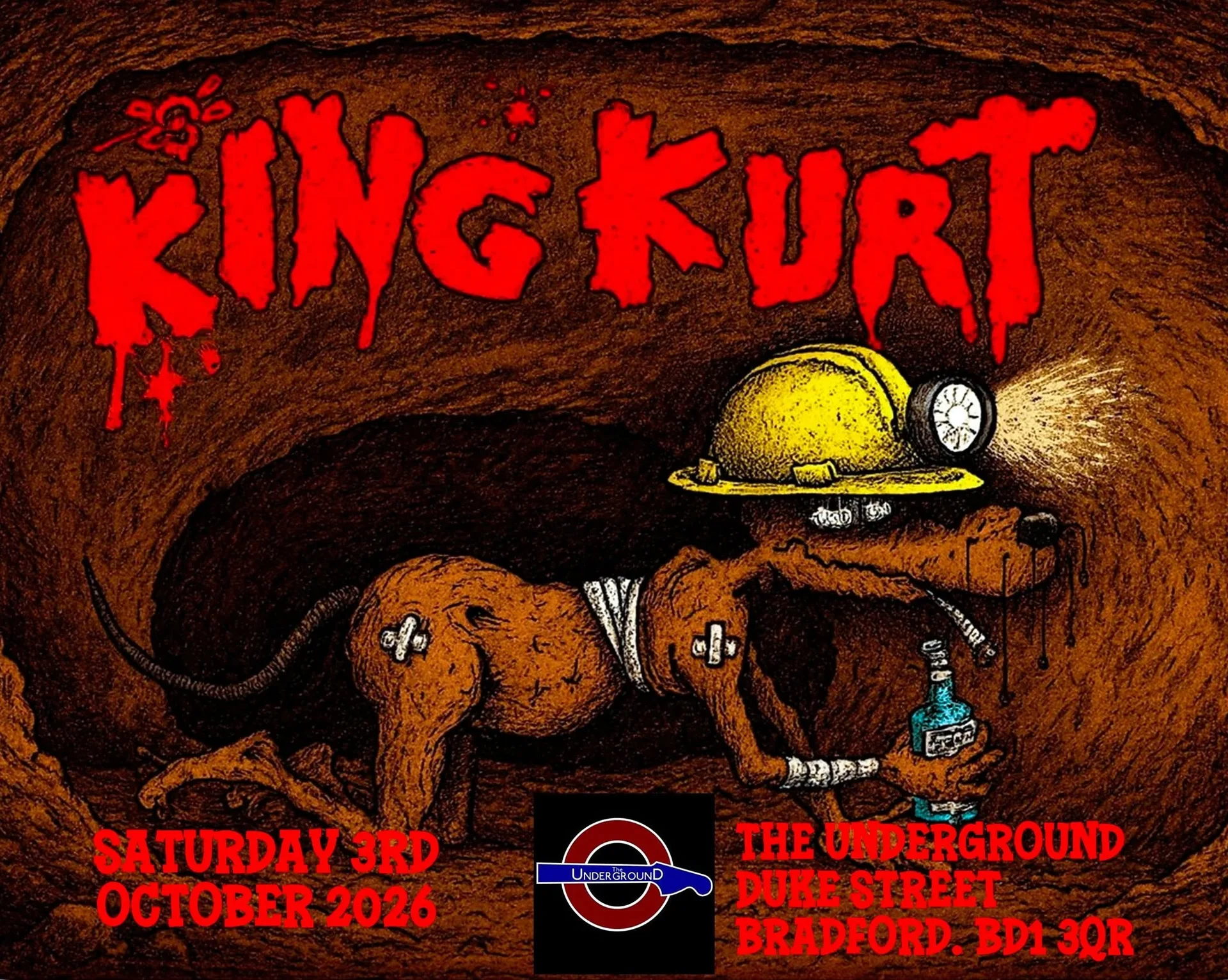 KKC Promotions present King Kurt // Galloping Dick at The Underground