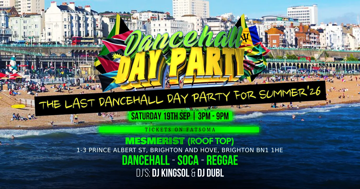 🇯🇲 Dancehall Day Party – Last Party For Summer'26  🇯🇲