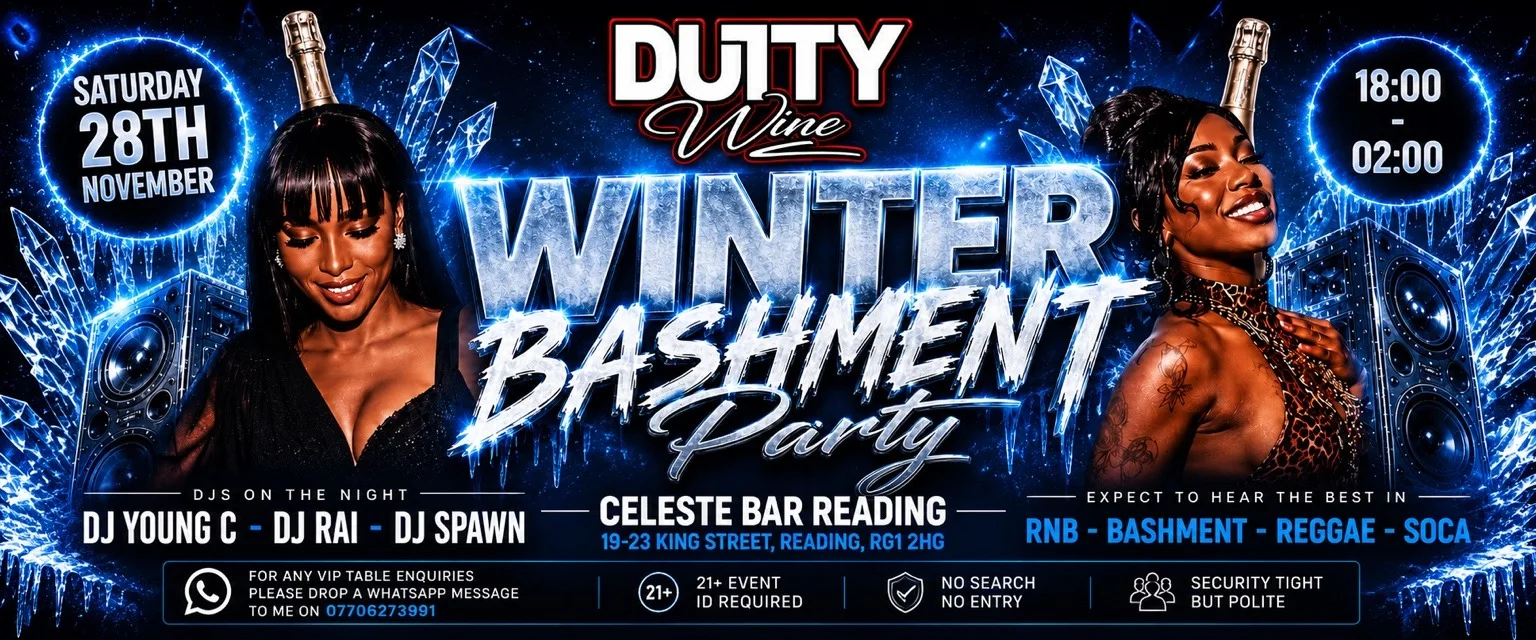 DUTTY WINE READING - BASHMENT WINTER PARTY