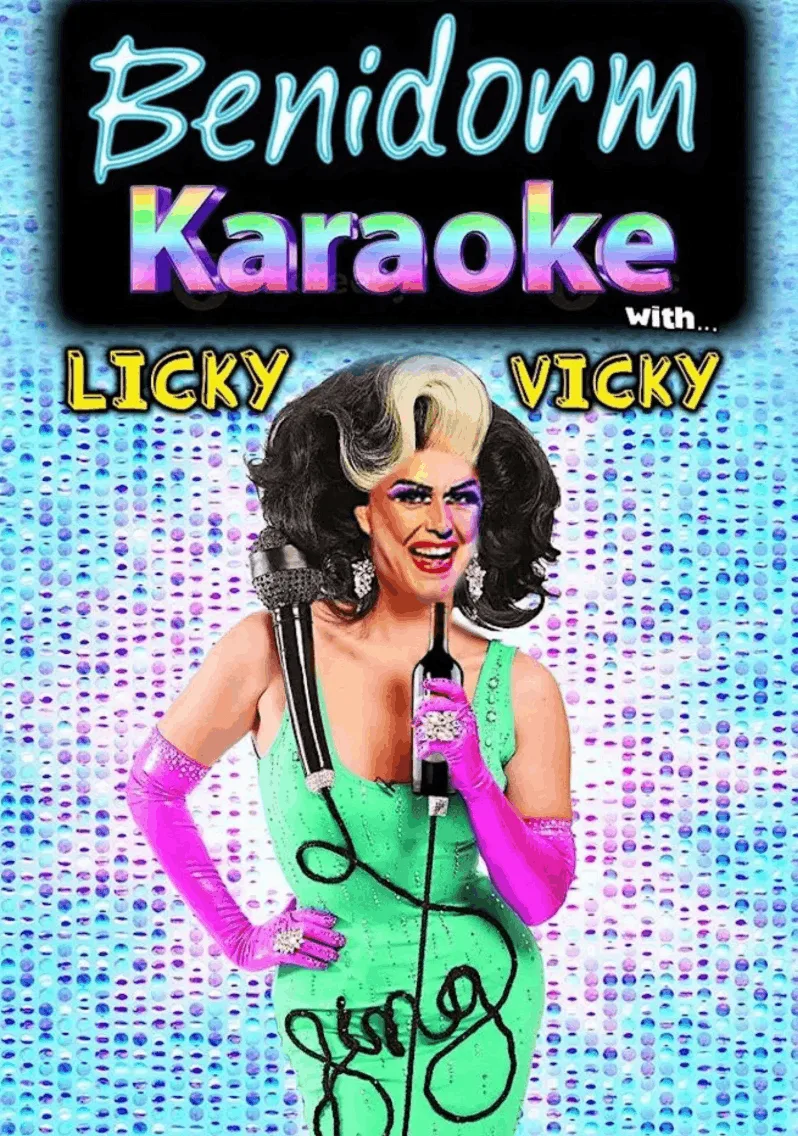 KARAOKE hosted by LICKY VICKY @ The Benidorm Bar, Liverpool FRIDAY 18TH SEPTEMBER