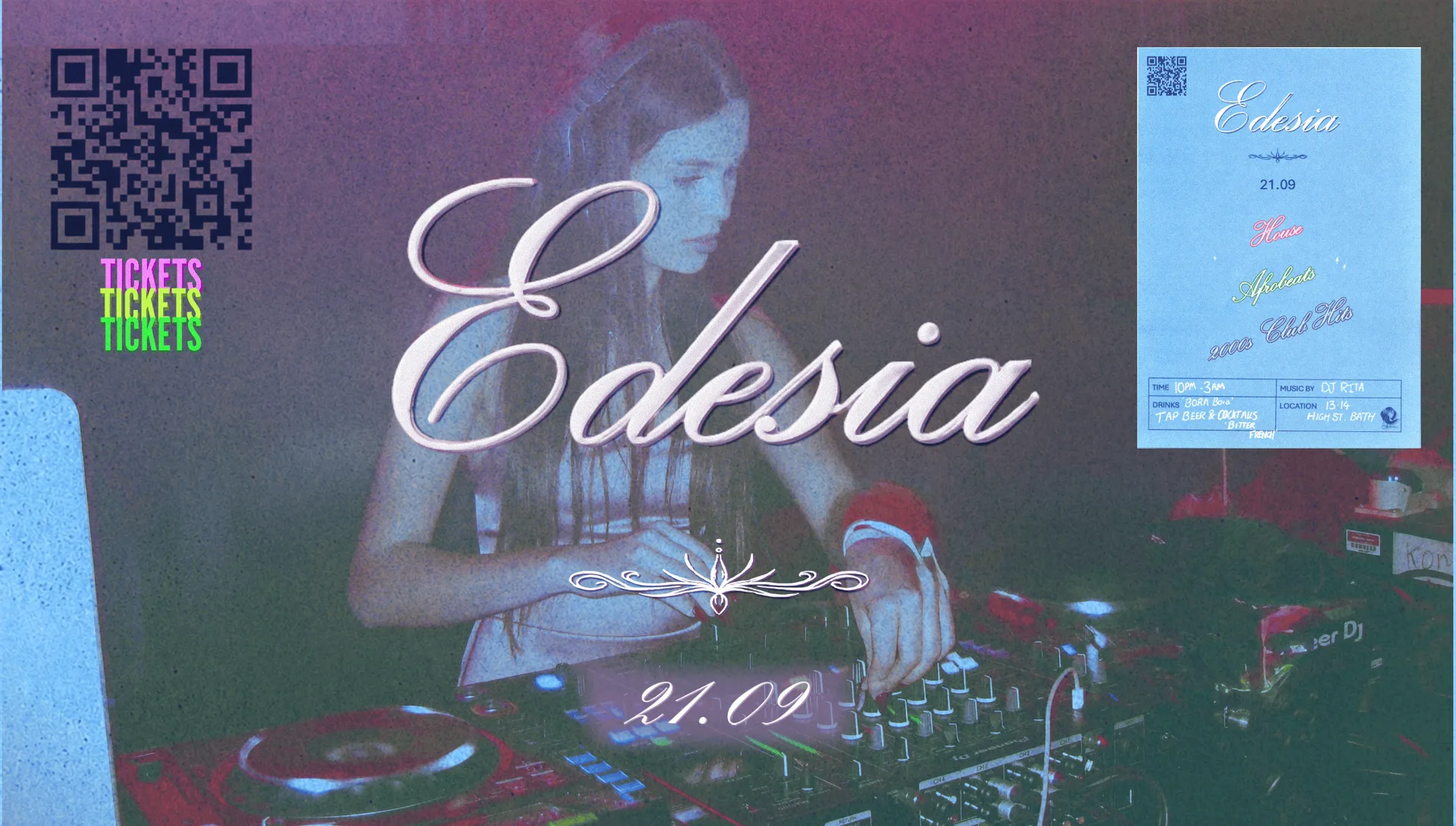 EDESIA AFTER HOURS: CLUB NIGHT at Edesia
