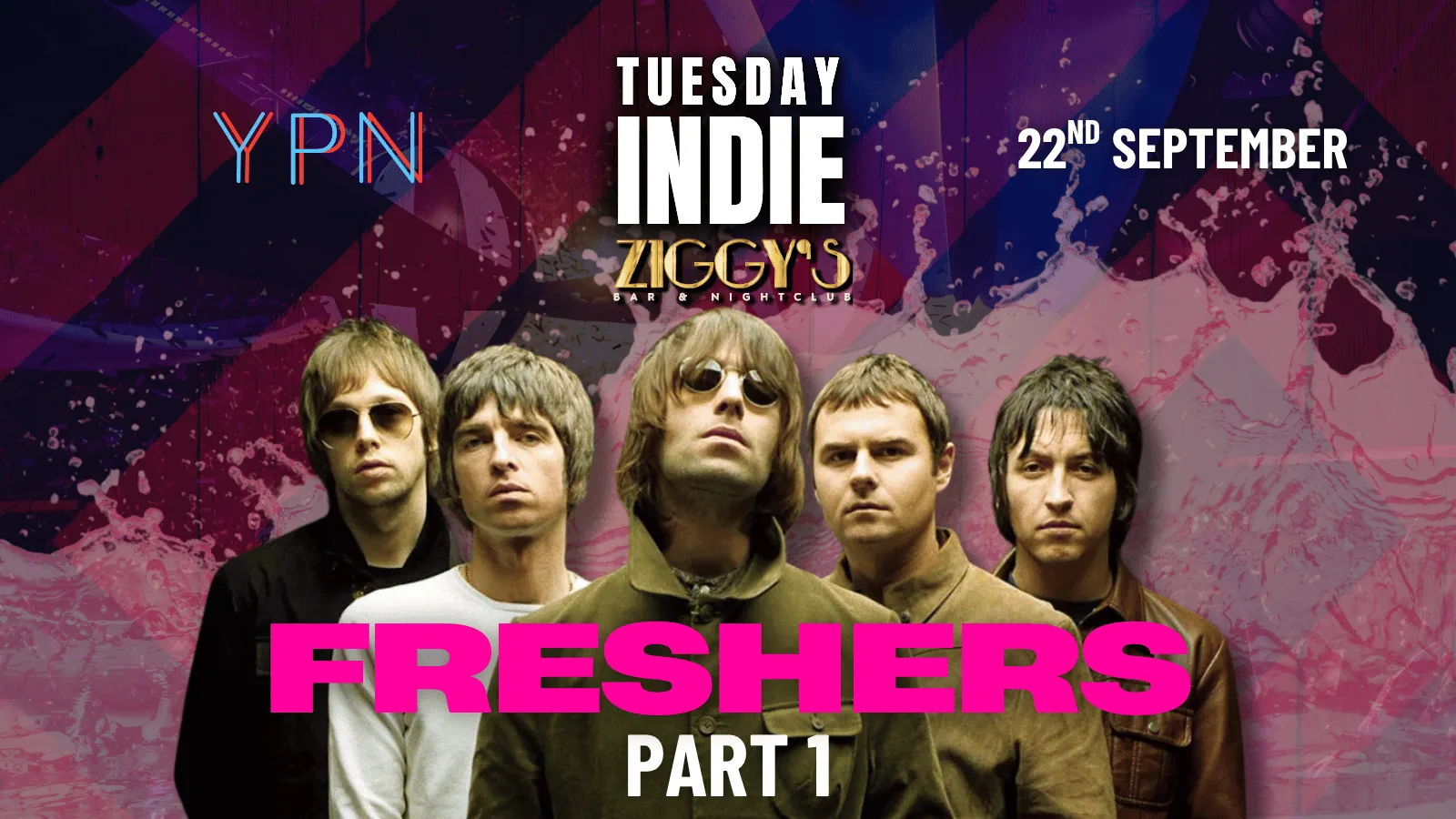 TUESDAY INDIE Ziggy's FRESHERS WEEK SPECIAL - 22nd September at Ziggy's Bar & Nightclub
