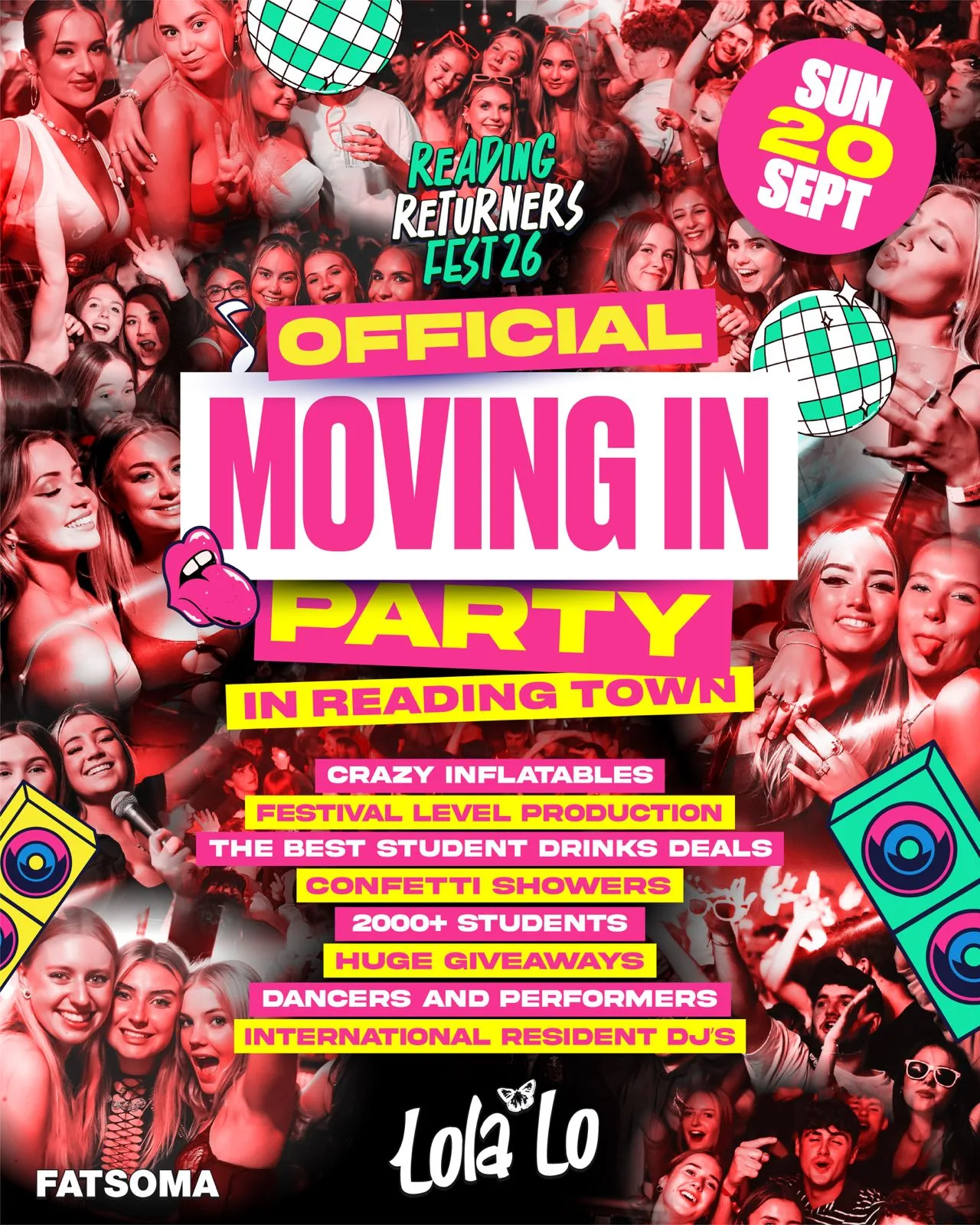 THE OFFICIAL MOVING IN PARTY IN TOWN 🥳
