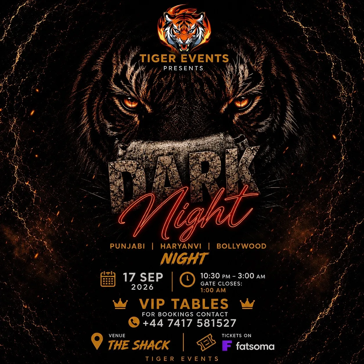 Dark night, Punjabi Haryanvi Bollywood Party in Edinburgh
