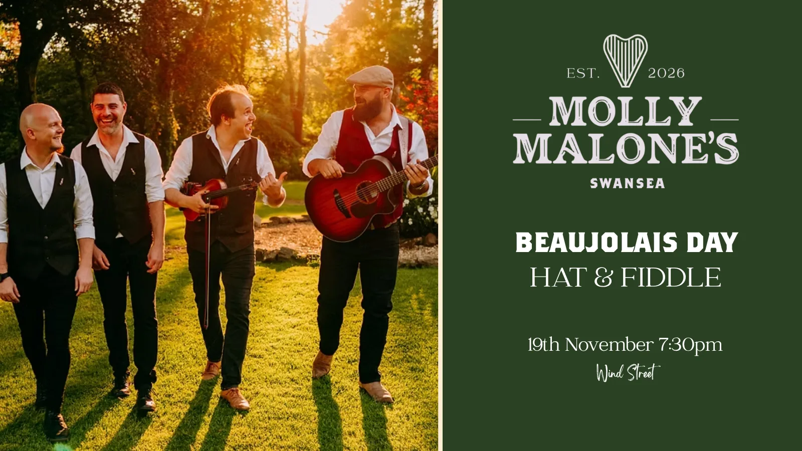 BEAUJOLAIS DAY: HAT & FIDDLE [LIVE!]