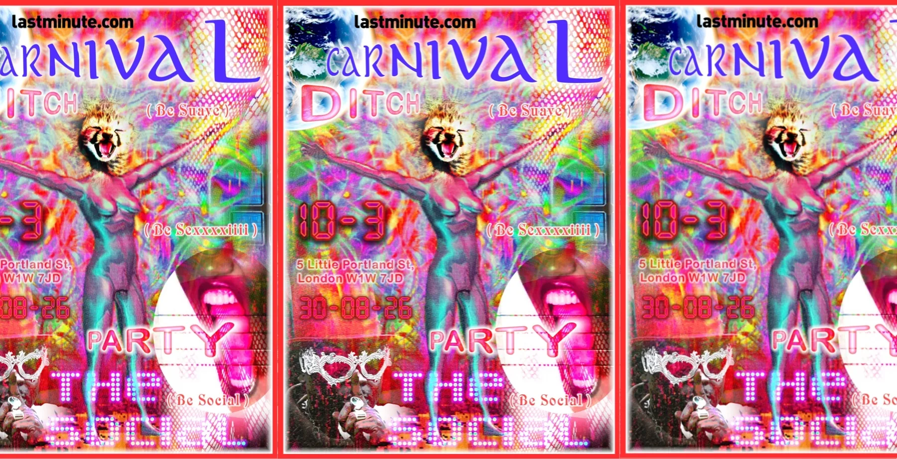 DITCH Party: Carnival at The Social
