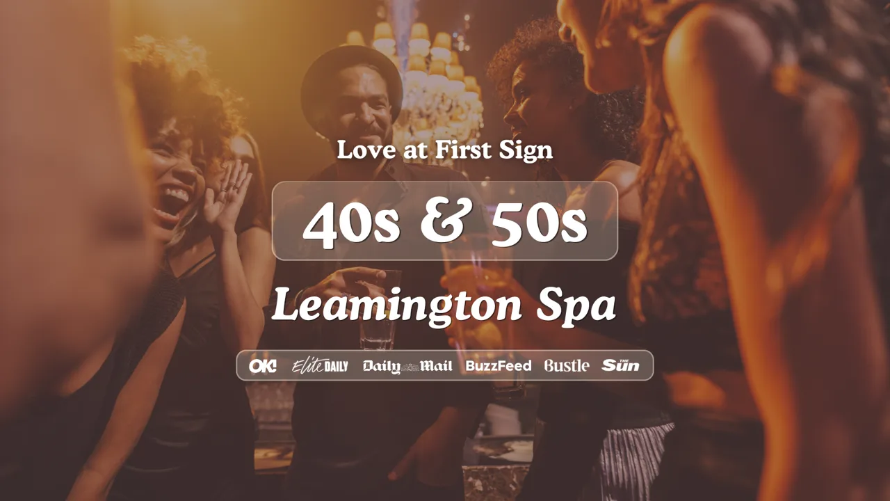 40s & 50s Singles Night at Hart + Co in Leamington Spa | Love at First Sign at HART + CO
