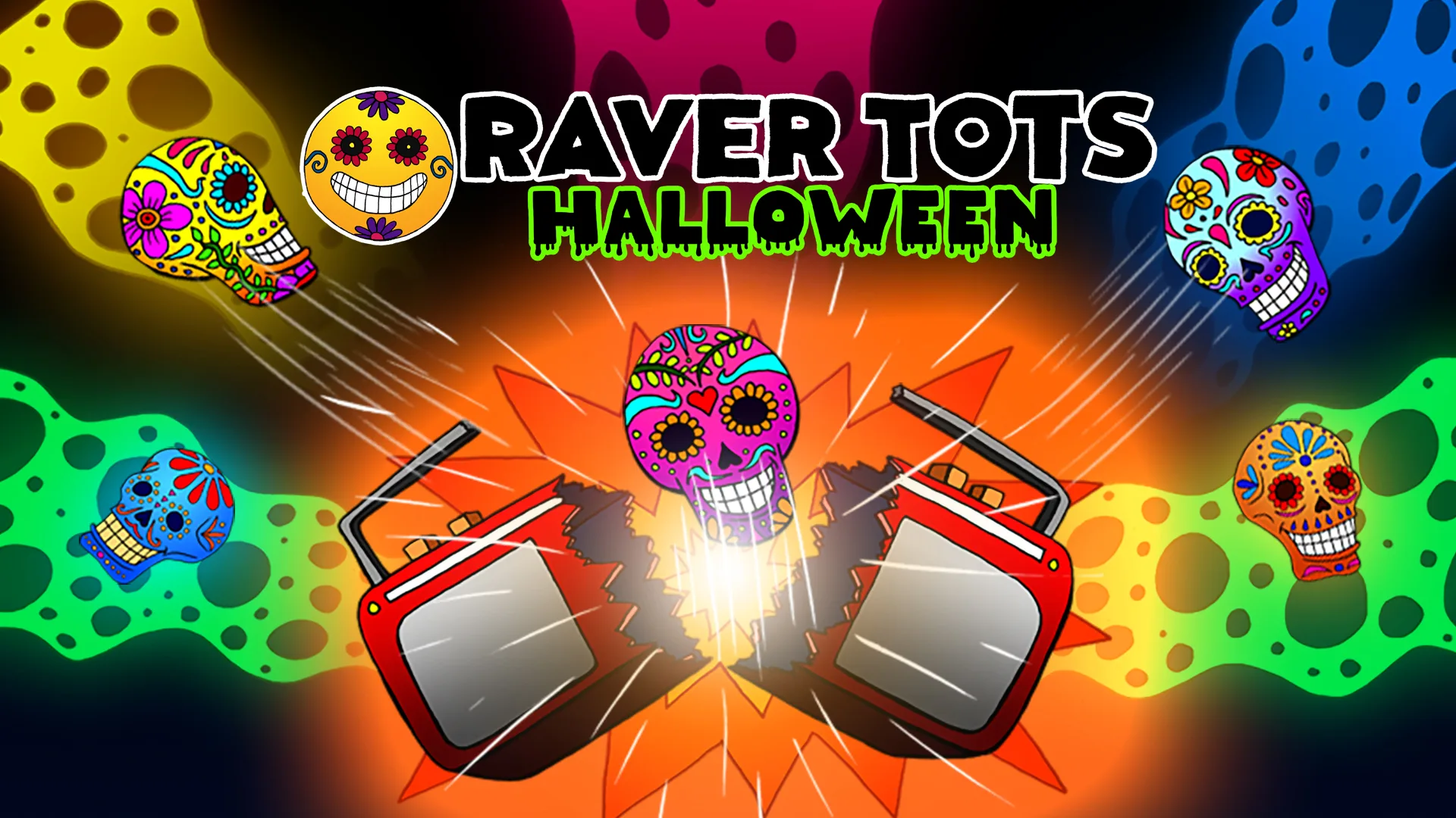Raver Tots Halloween Party Birmingham at Luna Springs - Digbeth