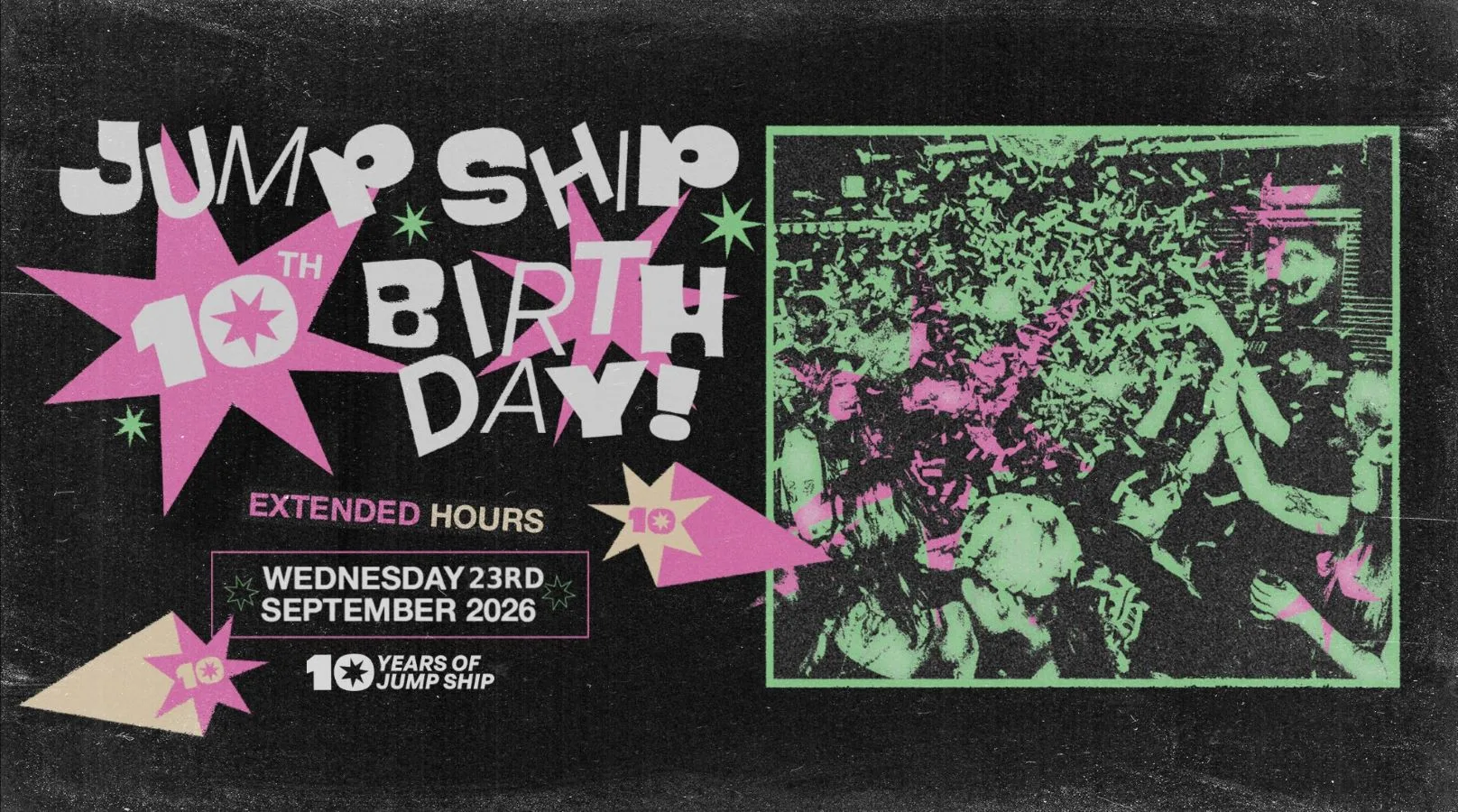 JUMP SHIP 10th BIRTHDAY at The Walrus
