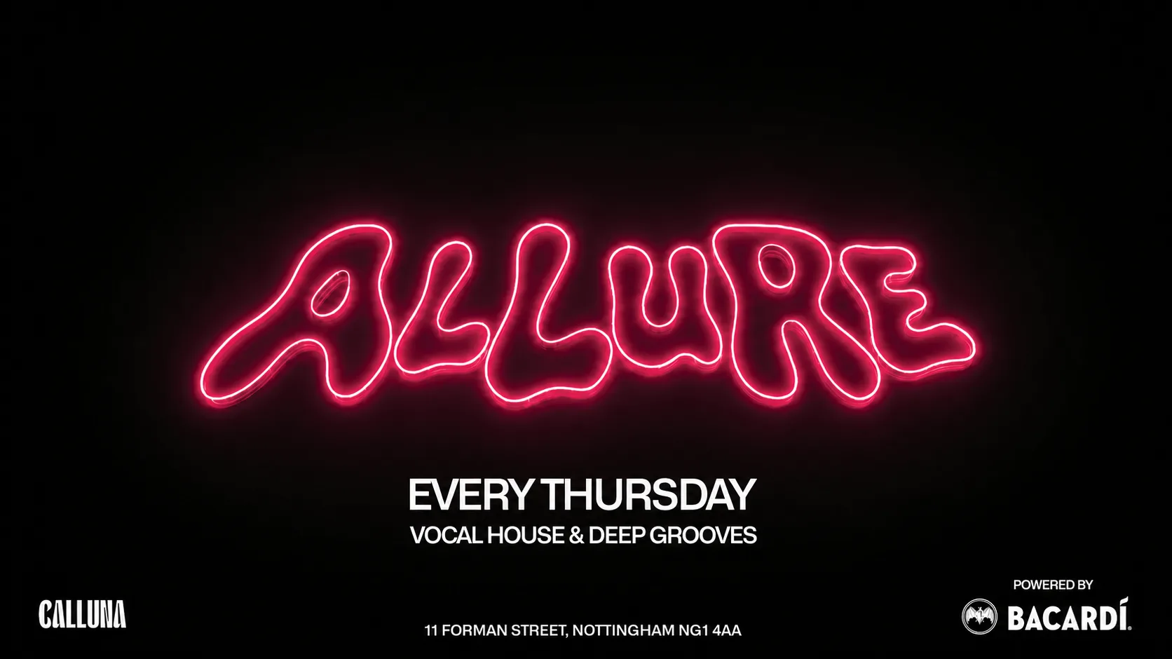 ALLURE - Autumn Launch Party | Every Thursday at Calluna