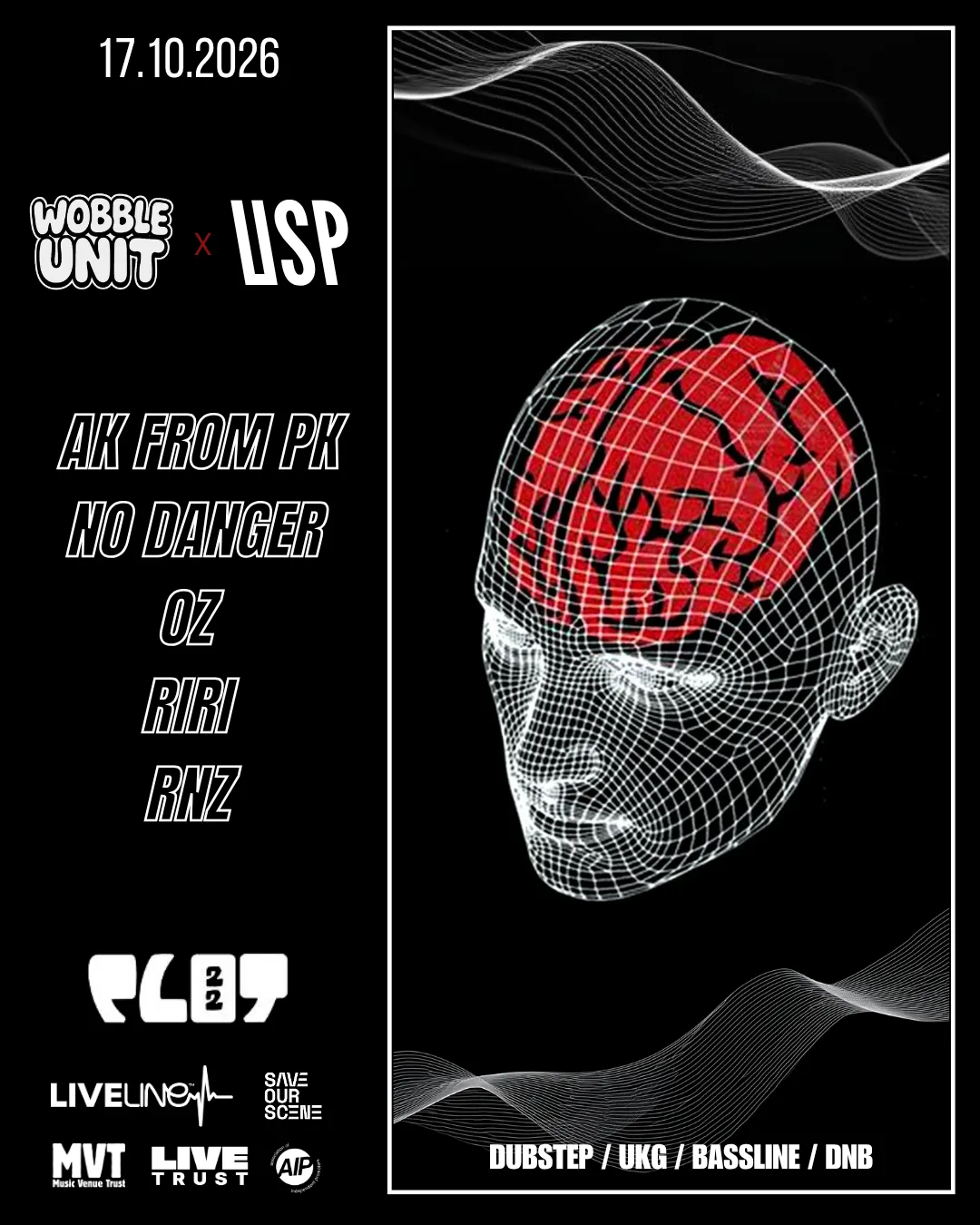 WOBBLE UNIT X USP EVENTS at Plot 22