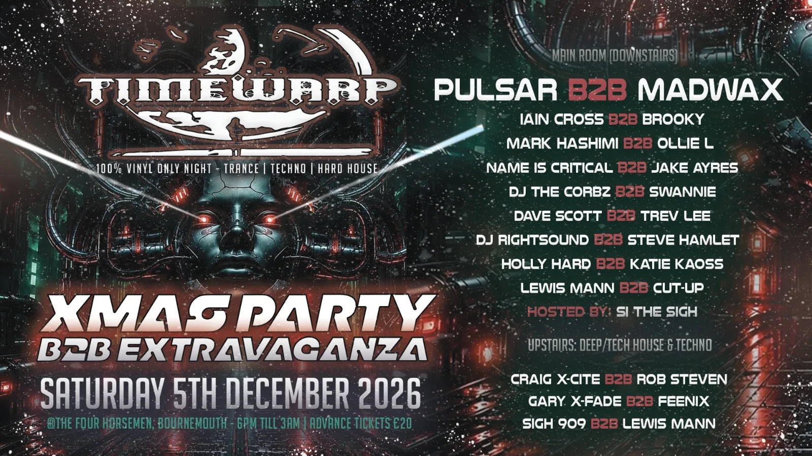 Timewarp Christmas Party