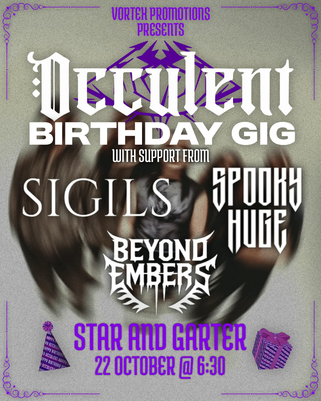 Occulent Birthday Gig @ Star & Garter at Star & Garter