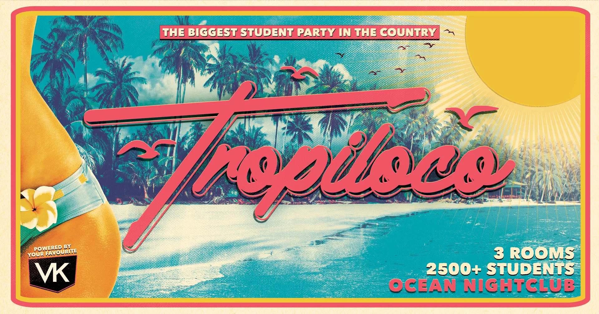 TROPILOCO NOTTS #001 ☀️ THE CARPETS ARE GOING NO WHERE // OCEAN FRIDAYS 🏝️🪩 POWERED BY VK