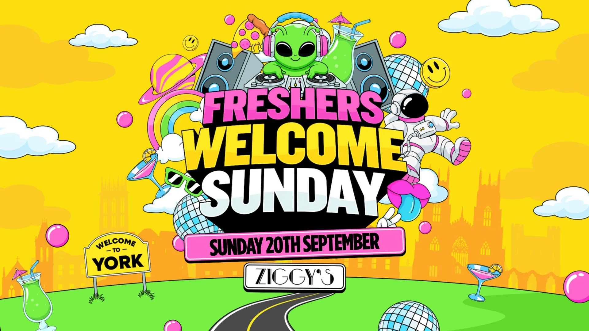 Official Freshers Welcome Sunday 2026 ⚡